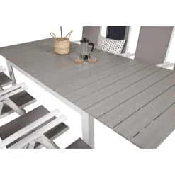 Levels t Loungesæt - Havemøbelsæt - Grå,Hvid