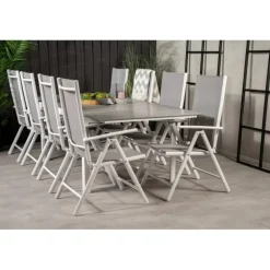 Levels t Loungesæt - Havemøbelsæt - Grå,Hvid