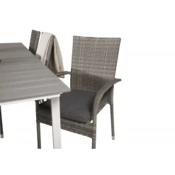 Levels t Loungesæt - Havemøbelsæt - Grå,Hvid