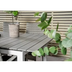 Levels t Loungesæt - Havemøbelsæt - Grå,Hvid