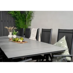 Levels t Loungesæt - Havemøbelsæt - Sort,Grå