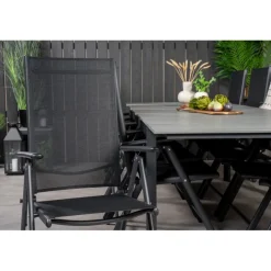 Levels t Loungesæt - Havemøbelsæt - Sort,Grå