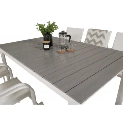 Levels t Loungesæt - Havemøbelsæt - Grå,Hvid