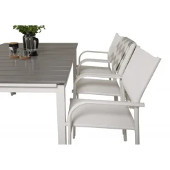 Levels t Loungesæt - Havemøbelsæt - Grå,Hvid