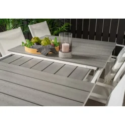 Levels t Loungesæt - Havemøbelsæt - Grå,Hvid