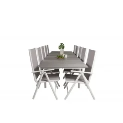 Levels t Loungesæt - Havemøbelsæt - Grå,Hvid