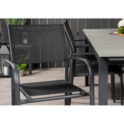 Levels t Loungesæt - Havemøbelsæt - Sort,Grå