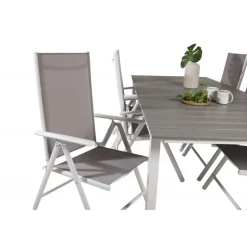 Levels t Loungesæt - Havemøbelsæt - Grå,Hvid