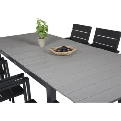 Levels t Loungesæt - Havemøbelsæt - Sort,Grå