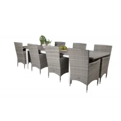 Levels t Loungesæt - Havemøbelsæt - Grå,Hvid