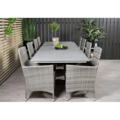 Levels t Loungesæt - Havemøbelsæt - Grå,Hvid