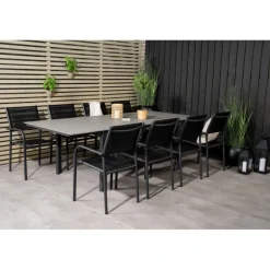 Levels t Spisestuesæt - Sort,Grå