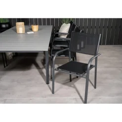 Levels t Spisestuesæt - Sort,Grå