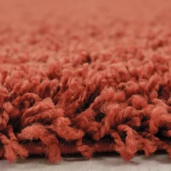 Life Shaggy tæppe Ensfarvet - Terra