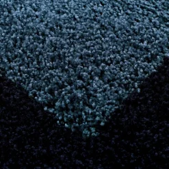 Life Shaggy tæppe Ramme - Blå