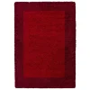 Life Shaggy tæppe Ramme - Rød
