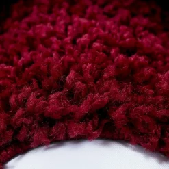 Life Shaggy tæppe Ramme - Rød