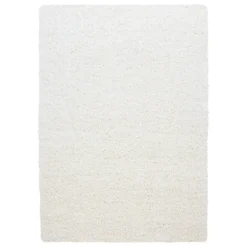 Life Shaggy Tæppeløber Ensfarvet - Creme