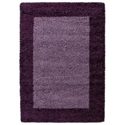 Life Shaggy Tæppeløber Ramme - Lilla