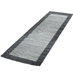 Life Shaggy Tæppeløber Ramme - Grå