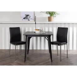 Lily Spisebordsæt - Sort