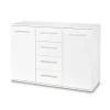 LIMA KM-4 Kommode, - Hvid