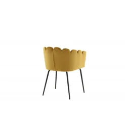 Limhamn Spisebordsstol - Sort og Gul