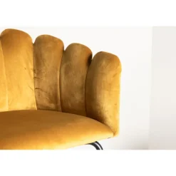 Limhamn Spisebordsstol - Sort og Gul