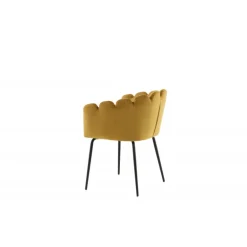 Limhamn Spisebordsstol - Sort og Gul