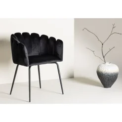 Limhamn Spisebordsstol - Sort