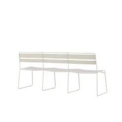 Lina 3 personers havebænk - Beige