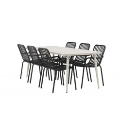 Lina e Loungesæt - Havemøbelsæt - Beige,Sort