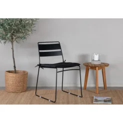 Lina Spisestuestol - Sort