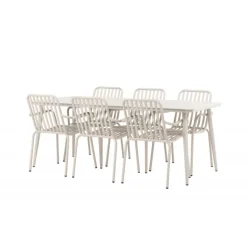 Lina t Loungesæt - Havemøbelsæt - Beige