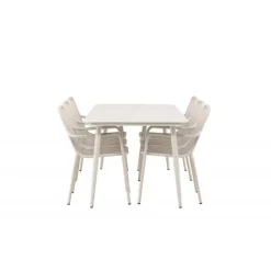 Lina t Loungesæt - Havemøbelsæt - Beige