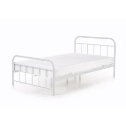 LINA 120x200 metalseng - Hvid