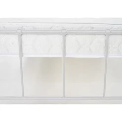 LINA 90x200 metalseng - Hvid