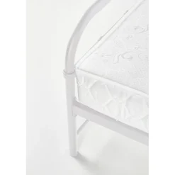 LINA 90x200 metalseng - Hvid