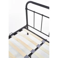 LINA 120x200 Metalseng - Sort