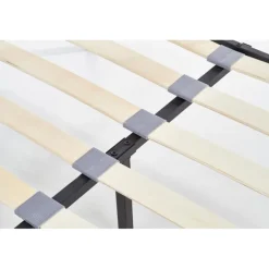 LINA 120x200 Metalseng - Sort