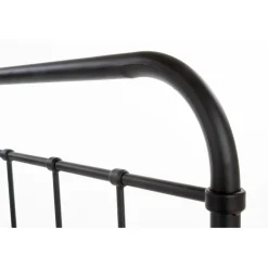 LINA 90x200 Metalseng - Sort