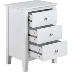 Linnea natbord hvid MDF