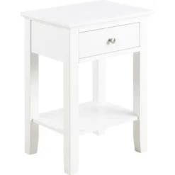 Linnea natbord hvid MDF