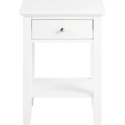 Linnea natbord hvid MDF