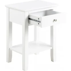 Linnea natbord hvid MDF