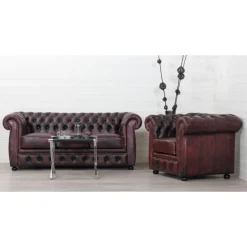 Liverpool Chesterfield 3 pers. sofa
