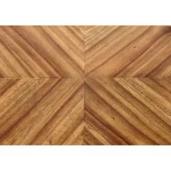 LOCARNO bord, - Valnød / Sort