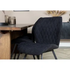 Logger Spisebordssæt - Sort og Natur