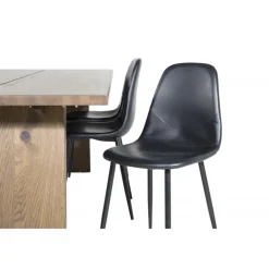 Logger t Spisebordssæt - Sort og Natur