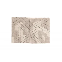 Lorentz Badeværelsesmåtte - Ivory og Taupe